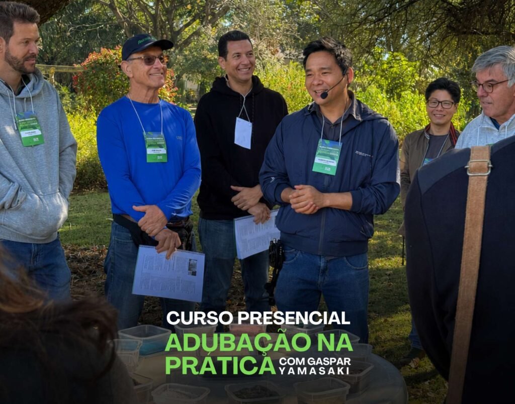 Adubação na Prática: Em Julho, Plantarum recebe curso presencial com Gaspar Yamasaki